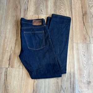 J Crew men’s straight leg jeans. W 33; L: 30